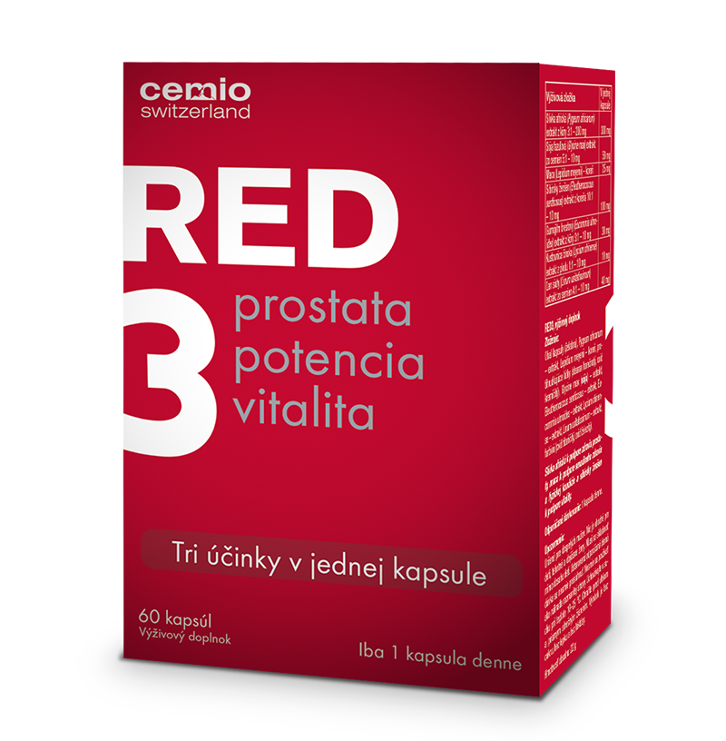 Cemio RED3 podpora potence