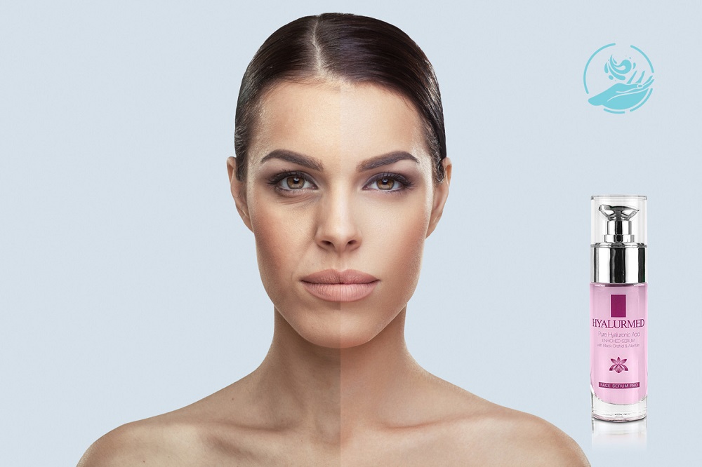 hyalurmed face serum, vrasky, starnuca plet, hydratacia pleti
