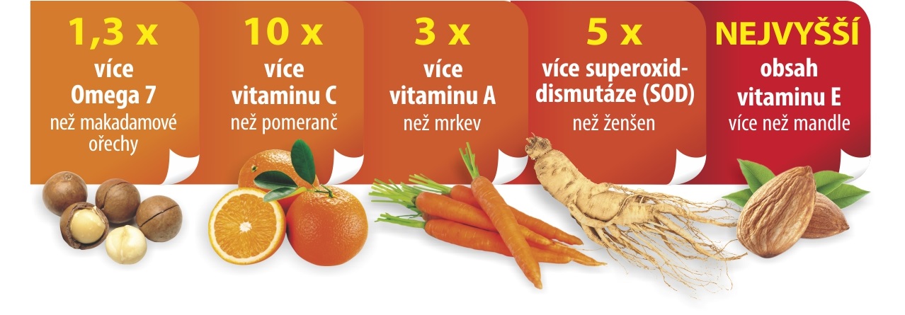 vitamin A C E Omega 7
