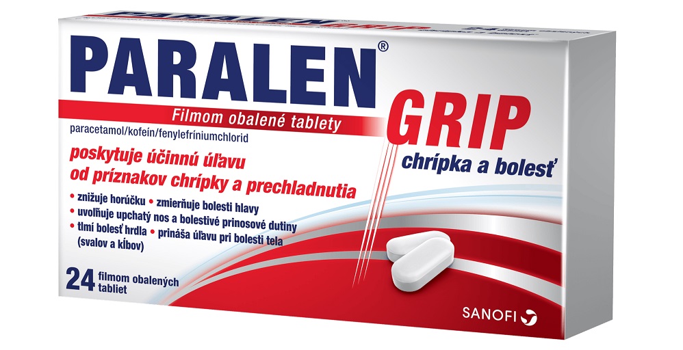 paralen grip , prechladnutie