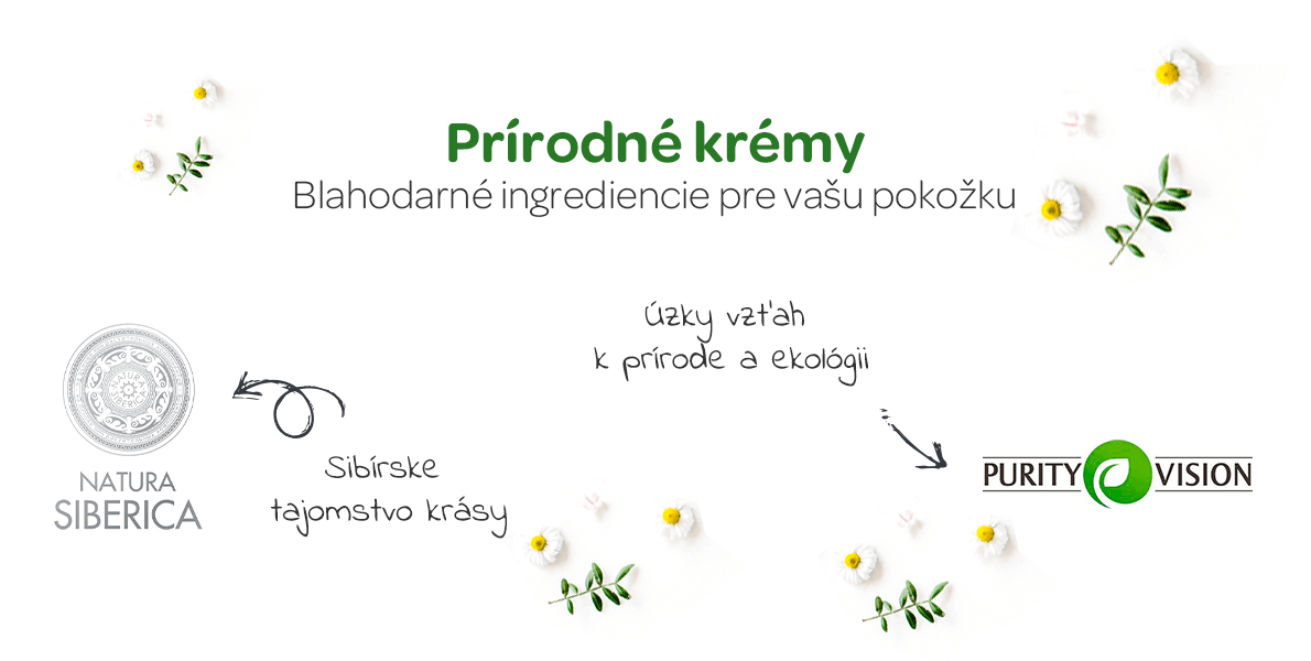 Prírodné krémy, ekologie