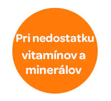 Pri nedostatku vitamínov a minerálov