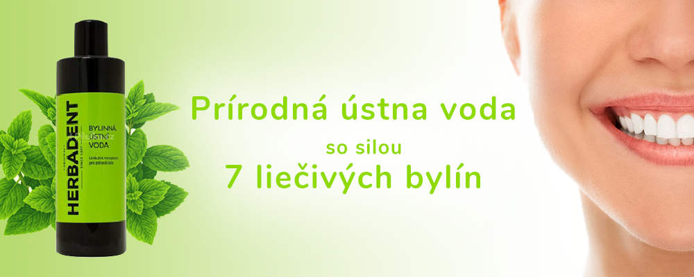 Herbadent, ústna voda, pírodná ústná voda