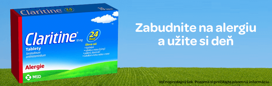 na symptomatickú liečbu alergickej rinitídy