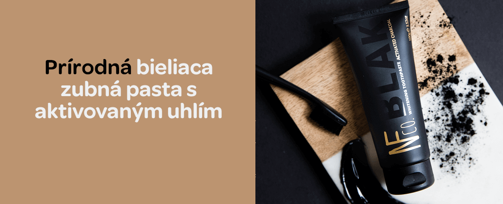 Prírodná bieliaca zubná pasta