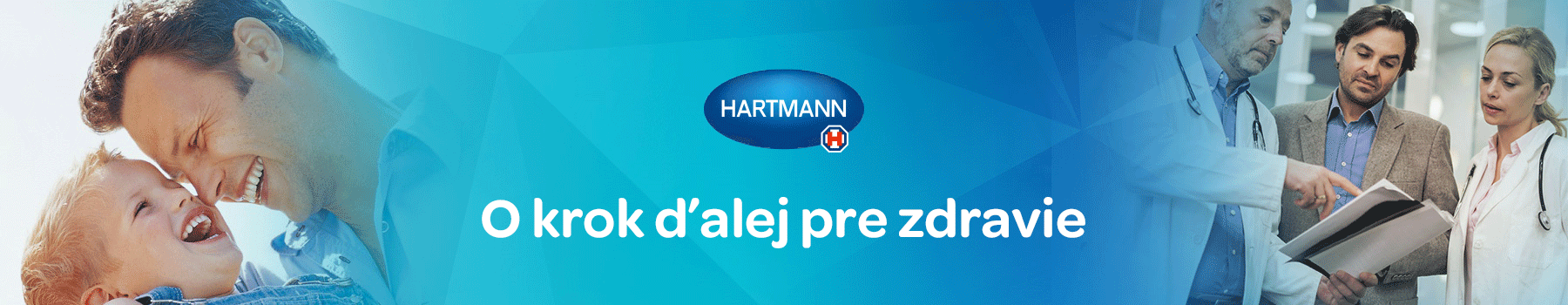 Hartmann, zdravotnické a hygienické výrobky, inkontinence, produkty na ošetření ran, hygiena, sportovní potřeby, domácí testy