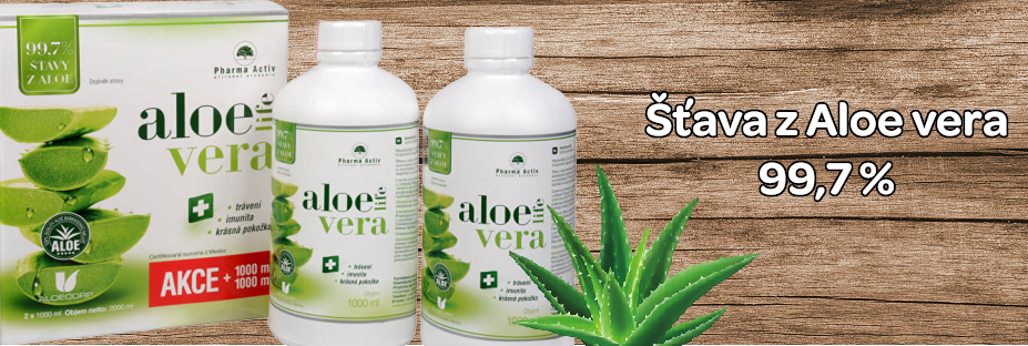šťáva z aloe vera