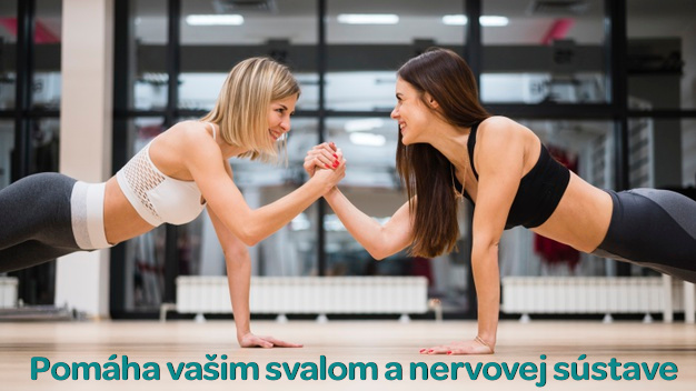 pomáha vašim svalom a nervovej sústave