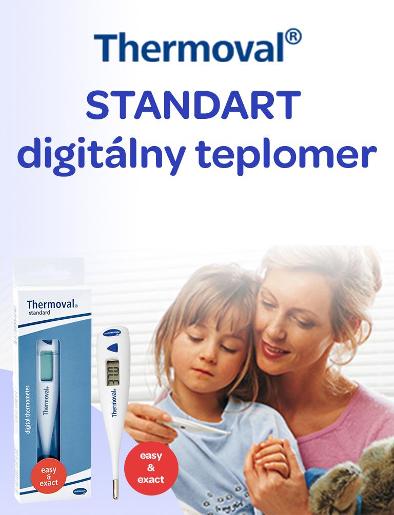 Hartmann , teploměr standart, mereni teploty do 90 sekund,