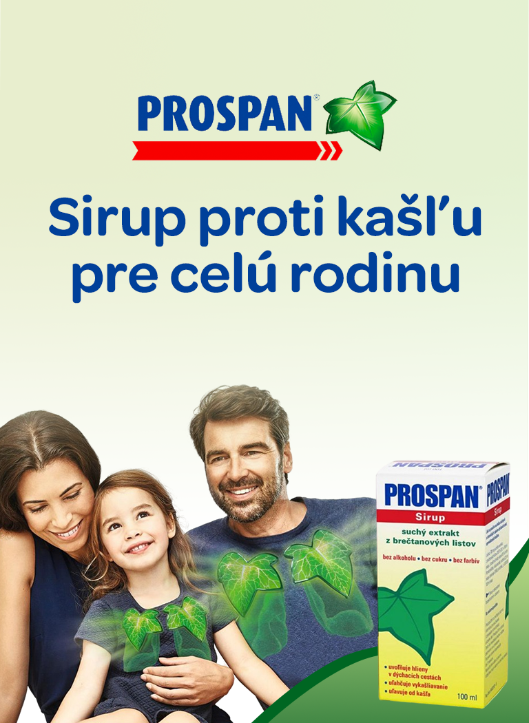 Prospan sirup, sirup proti kašľu, (rastlinný liek, výťažok z listov brečtanu