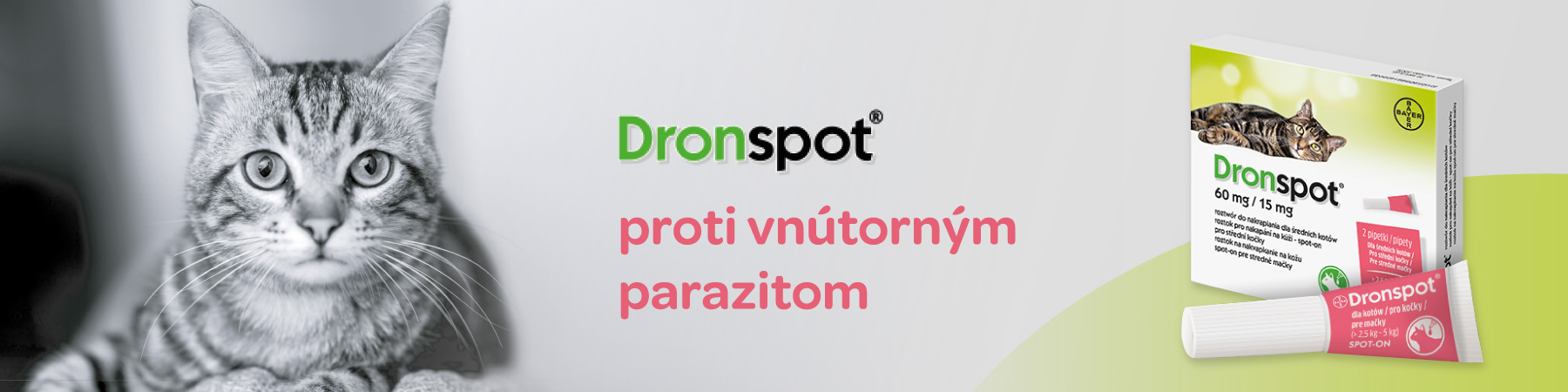 Dronspot pre stredne veľké mačky