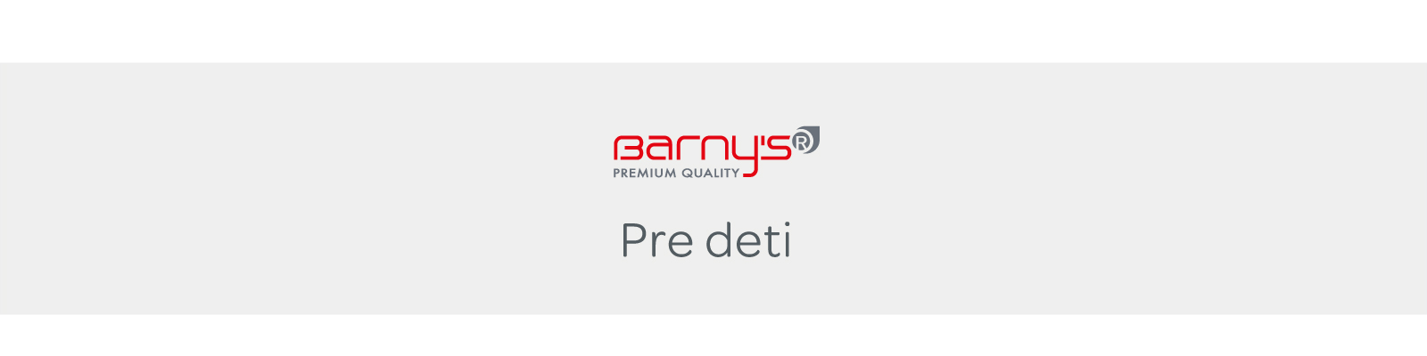Barnys pre deti