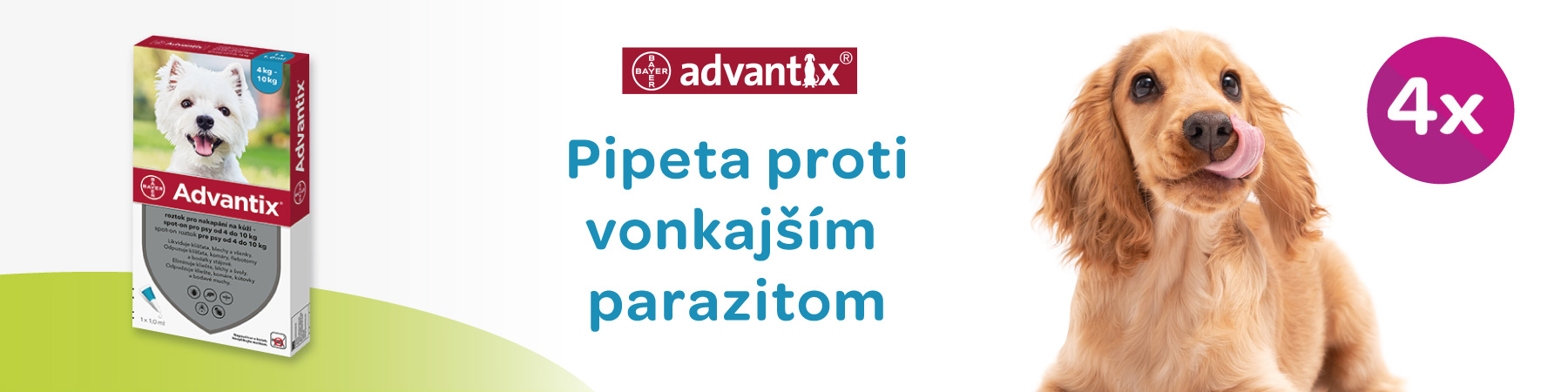 Pipeta proti vonkajsim parazitom