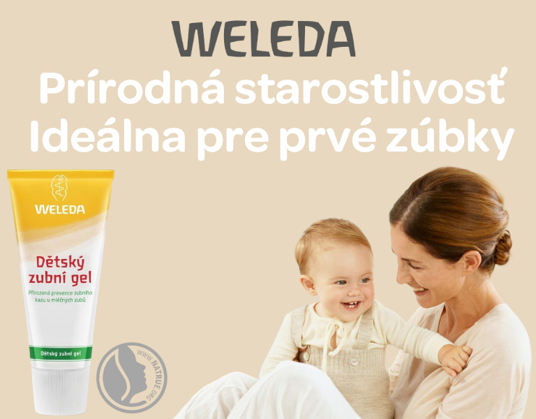 WELEDA Detský zubný gél