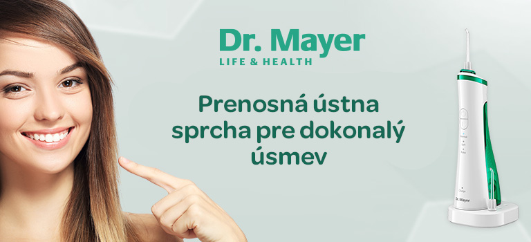 Prenosná ústna sprcha pre dokonalý úsmev