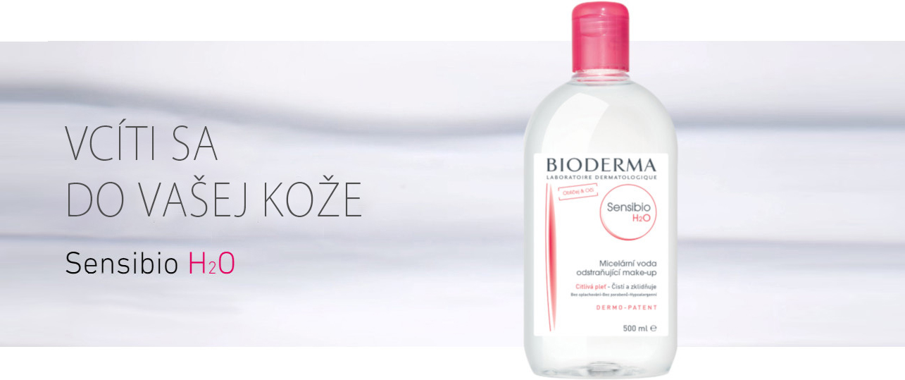bioderma sensibio h2o micelárna voda