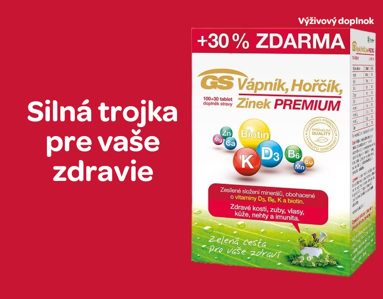 silná trojka pro vaše zdraví
