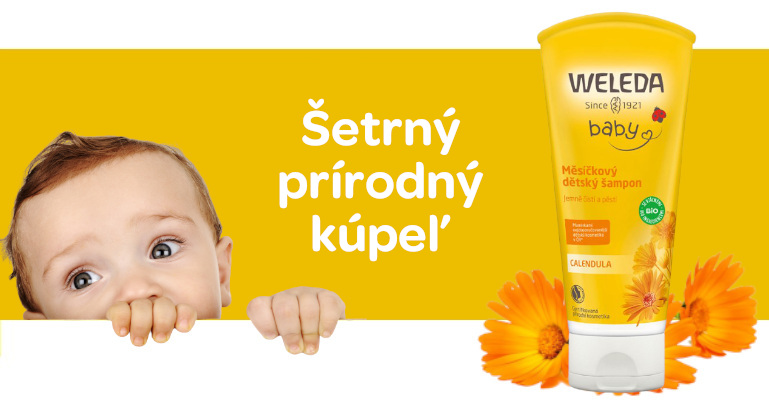 Weleda, měsíčkový šampón, certifikovaná přírodní kosmetika