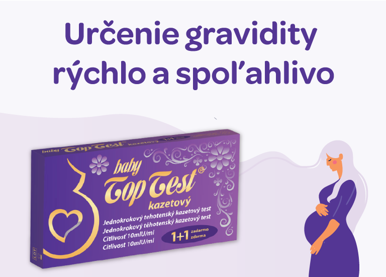 kazetový tehotenský test, jednokrokový test, výsledok do troch minút