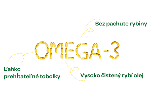 Walmark, Omega-3, rybí olej FORTE, bez pachute