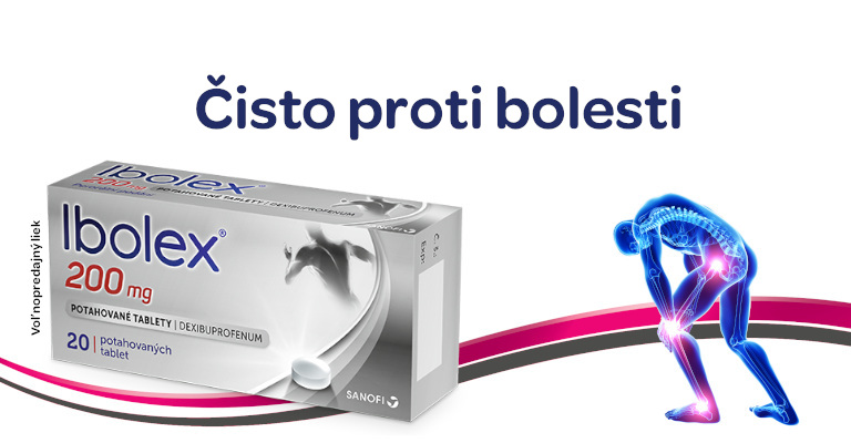 Ibolex proti bolesti, na bolest hlavy, na bolest svalů a kloubů