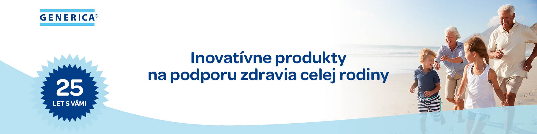 Generica, Prémiová kvalita produktov, certifikovaná výroba, Vitamíny skupiny B, Trávenie, detoxikácia, Imunita, Dôležité vitamíny a minerály, Výživové doplnky pre deti