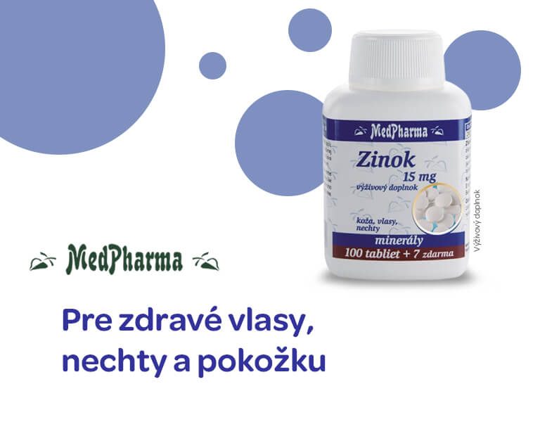 MedPharma Zinok 15mg 100+7 tbl zadarmo, banner