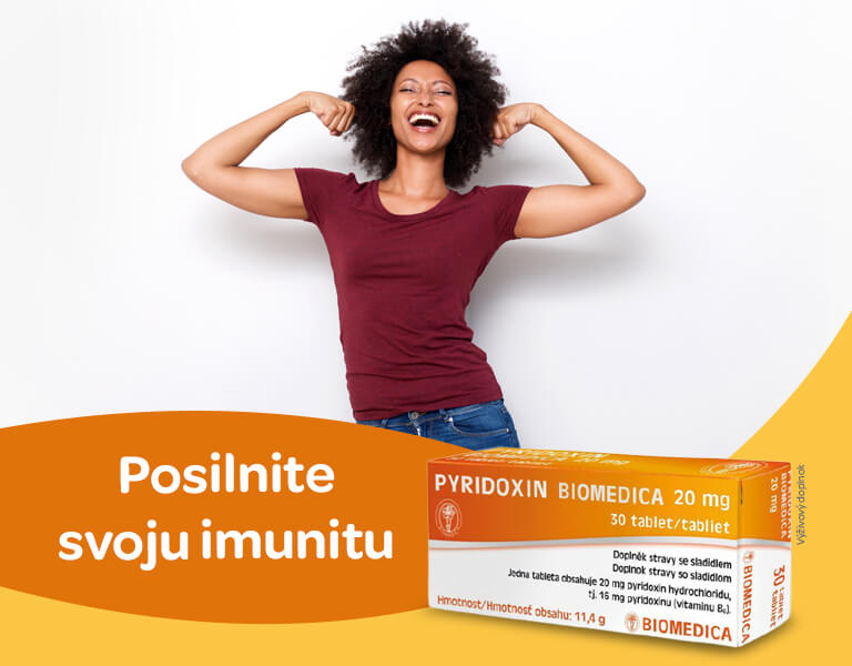 BIOMEDICA PYRIDOXIN, imunita, banner