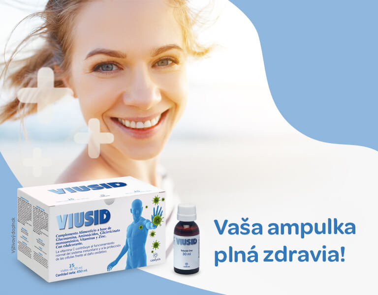 VIUSID ampulky 15ks x 30ml, banner