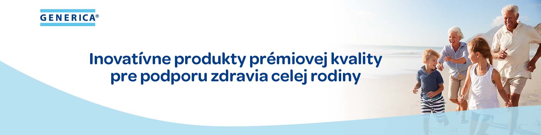 Generica, Prémiová kvalita produktov, certifikovaná výroba, Vitamíny skupiny B, Trávenie, detoxikácia, Imunita, Dôležité vitamíny a minerály, Výživové doplnky pre deti