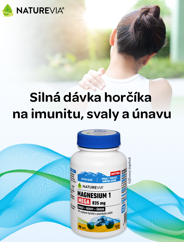 Naturevia, Magnesium pre únavu, imunitu a svaly