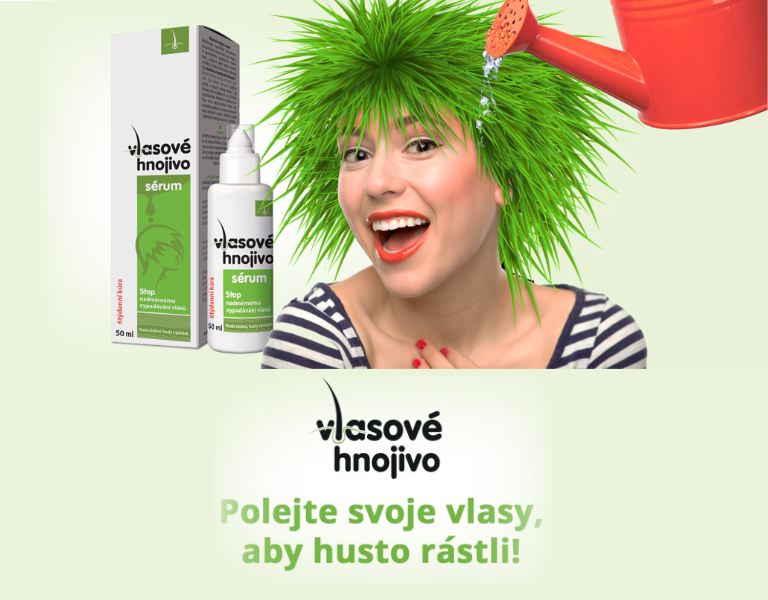 Vlasové hnojivo sérum