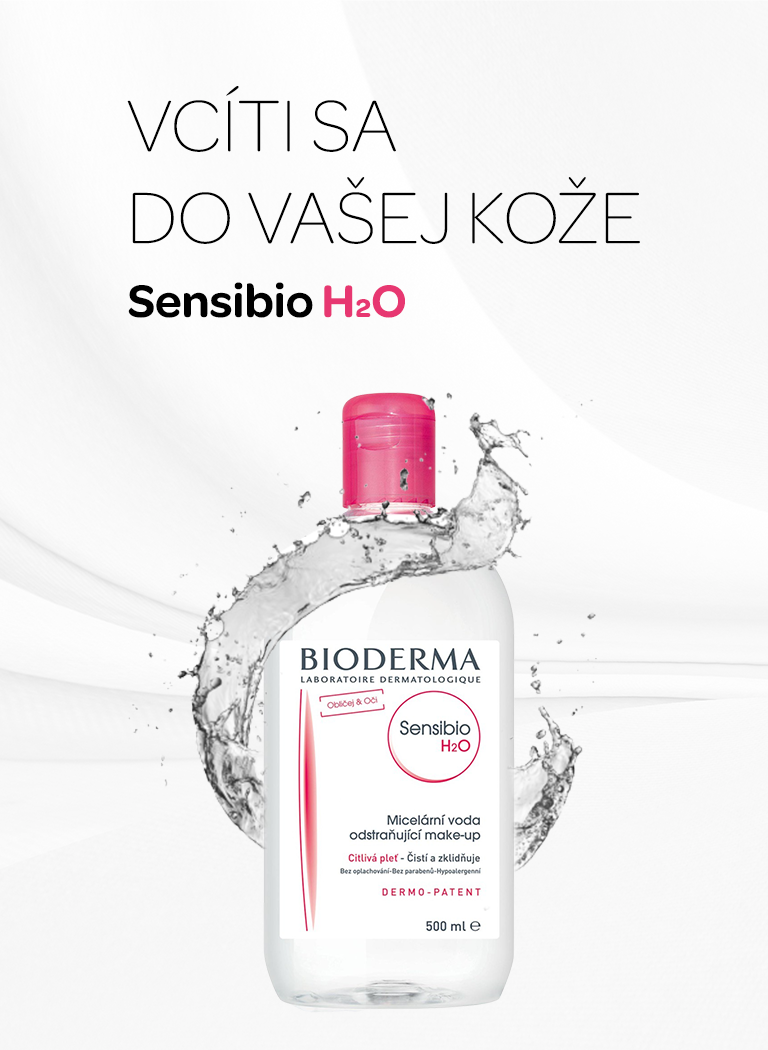 bioderma sensibio h2o micelární voda