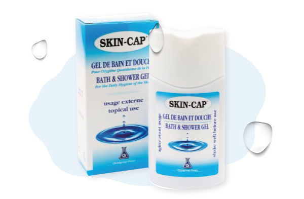 skin-cap sprchový gel