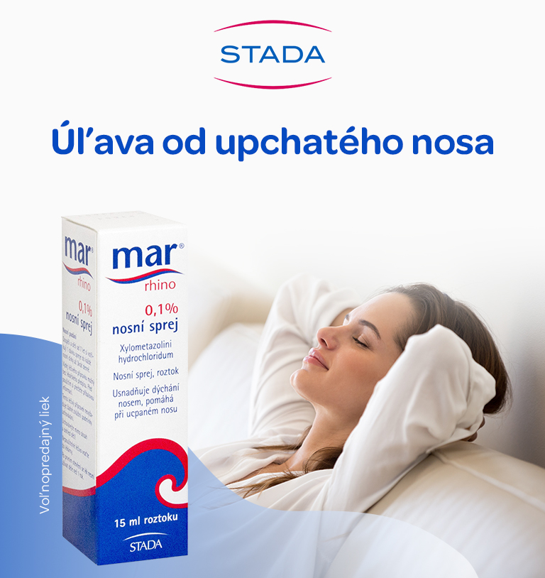 Mar Rhino, nosový sprej, upchatý nos