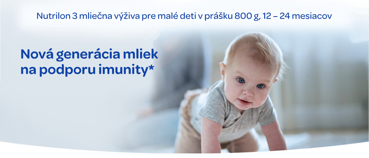 Nutrilon 3 nová generace mlék