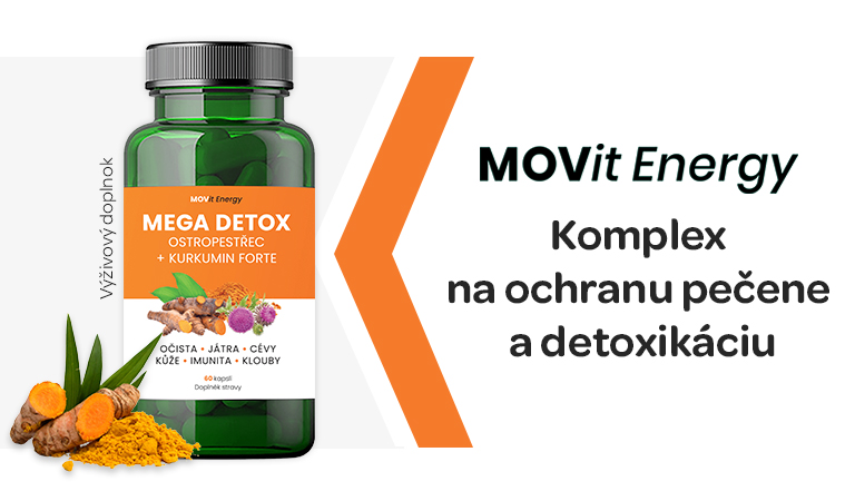 Movit, mega detox, detoxikace jater