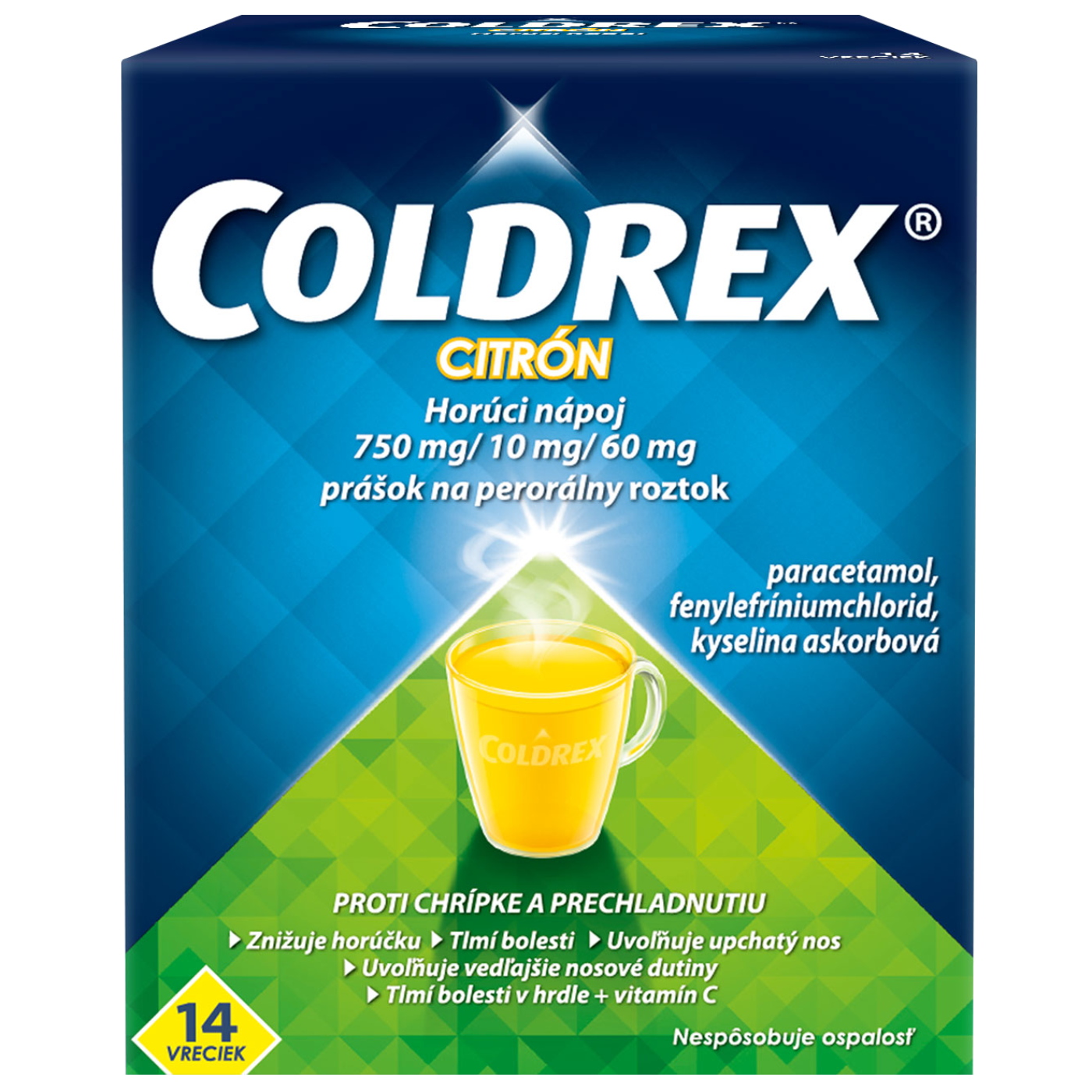 Coldrex Horký nápoj Citron