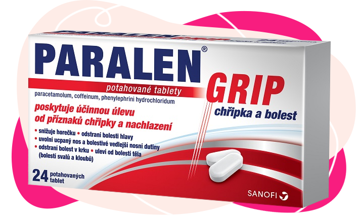 paralen grip , prechladnutie