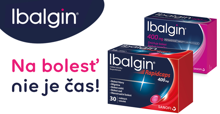 proti bolesti, ibalgin, bolesť