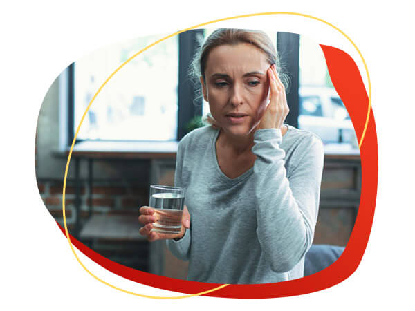 Ilustračná fotografie ženy počas menopauzy