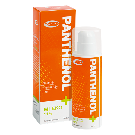 Obrázok Topvet Panthenol mlieko 11 %, 200 ml