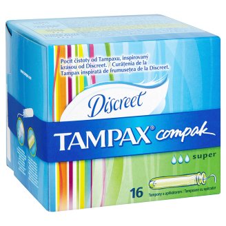 Obrázok DH tampóny Tampax Compak Economy Super 16 kusov