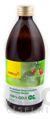 Obrázok Wolfberry Goji šťava BIO 500 ml