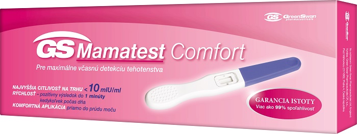 Obrázok GS Mamatest Comfort 10 tehotenský test 1x1 ks