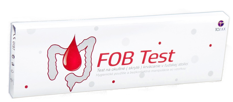 Obrázok TOZAX FOB TEST kazetový test na zistenie okultného krvácania v stolici 1x1 ks