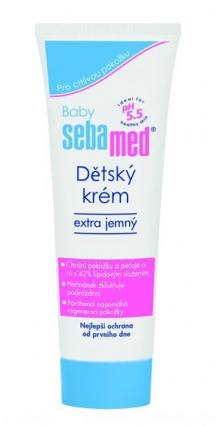 Obrázok SEBAMED Detský krém extra jemný 200 ml - proti zapareninám