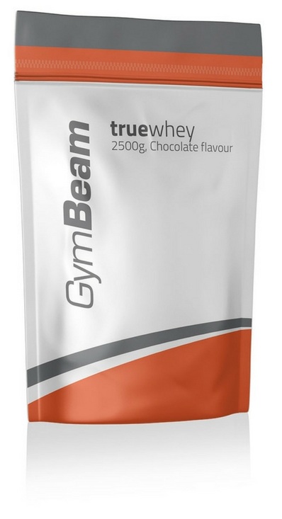 Obrázok GymBeam True Whey Protein 1000 g strawberry stevia