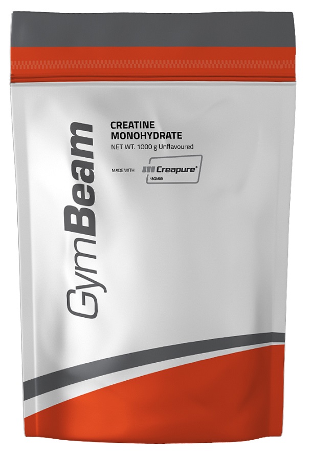 Obrázok GymBeam Mikronizovaný kreatín monohydrát (100% Creapure®) 250 g pomaranč