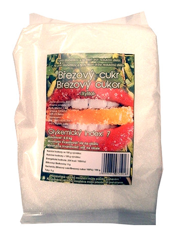 Obrázok Xylitol Brezový cukor 1kg